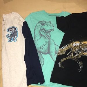 Dinosaur shirt lot